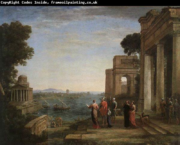 Claude Lorrain Aeneas-s Farewell to Dido in Carthago